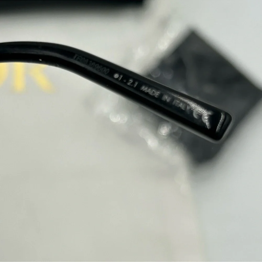 Unisex Dior CD diamond A1U sunglasses made in Italy